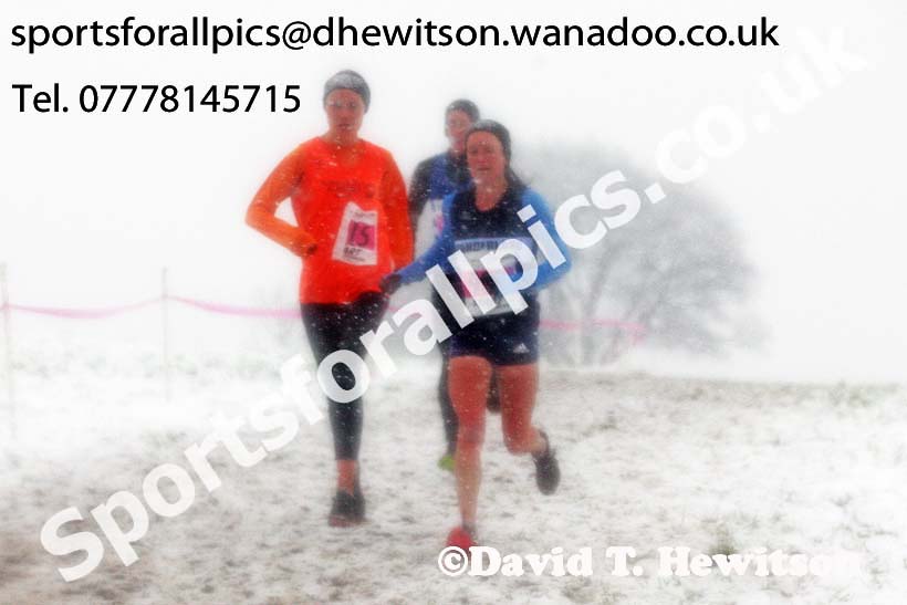 Senior womens North Eastern Cross Country, Sedgefield, County Durham. Photo: David T. Hewitson/Sports for All Pics